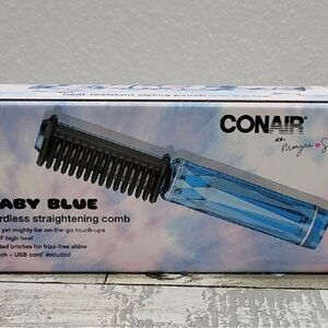 Baby Blue Cordless Straightening Comb